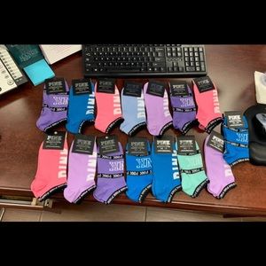 15 pair Victoria Secret PINK Socks NWT